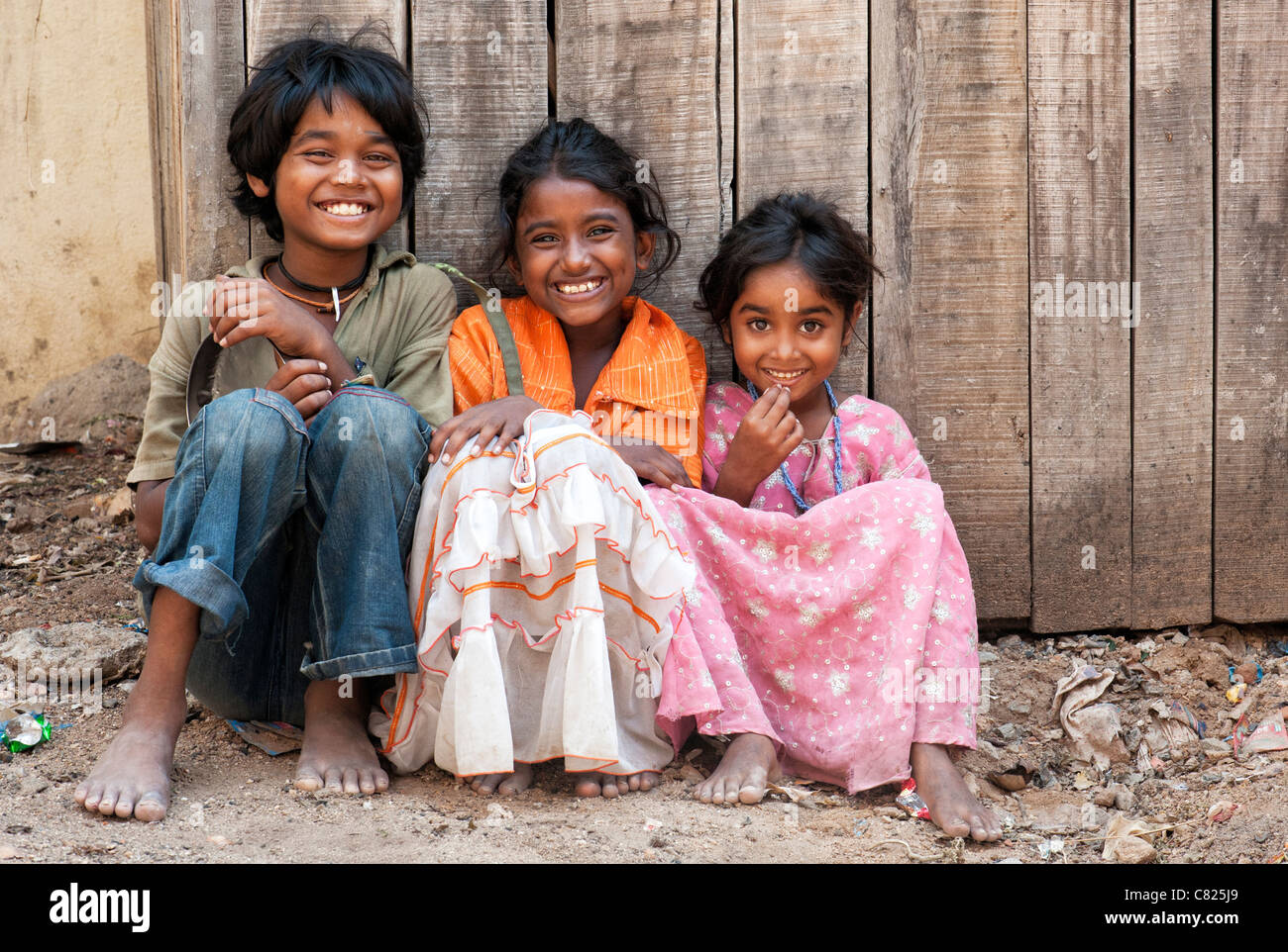Children smiling